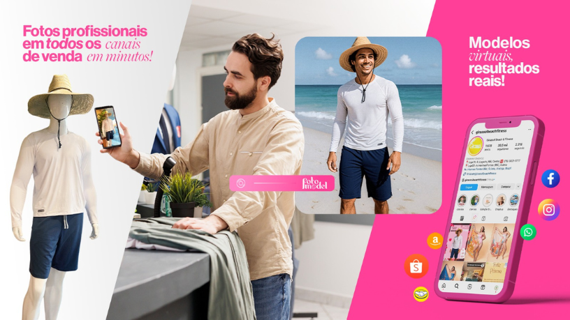 FotoModel mostra como a moda digital pode reduzir custos e aumentar a rentabilidade do seu negócio.