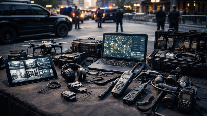 Ernesto Kenji Igarashi explica que a segurança começa muito antes da autoridade chegar ao local.